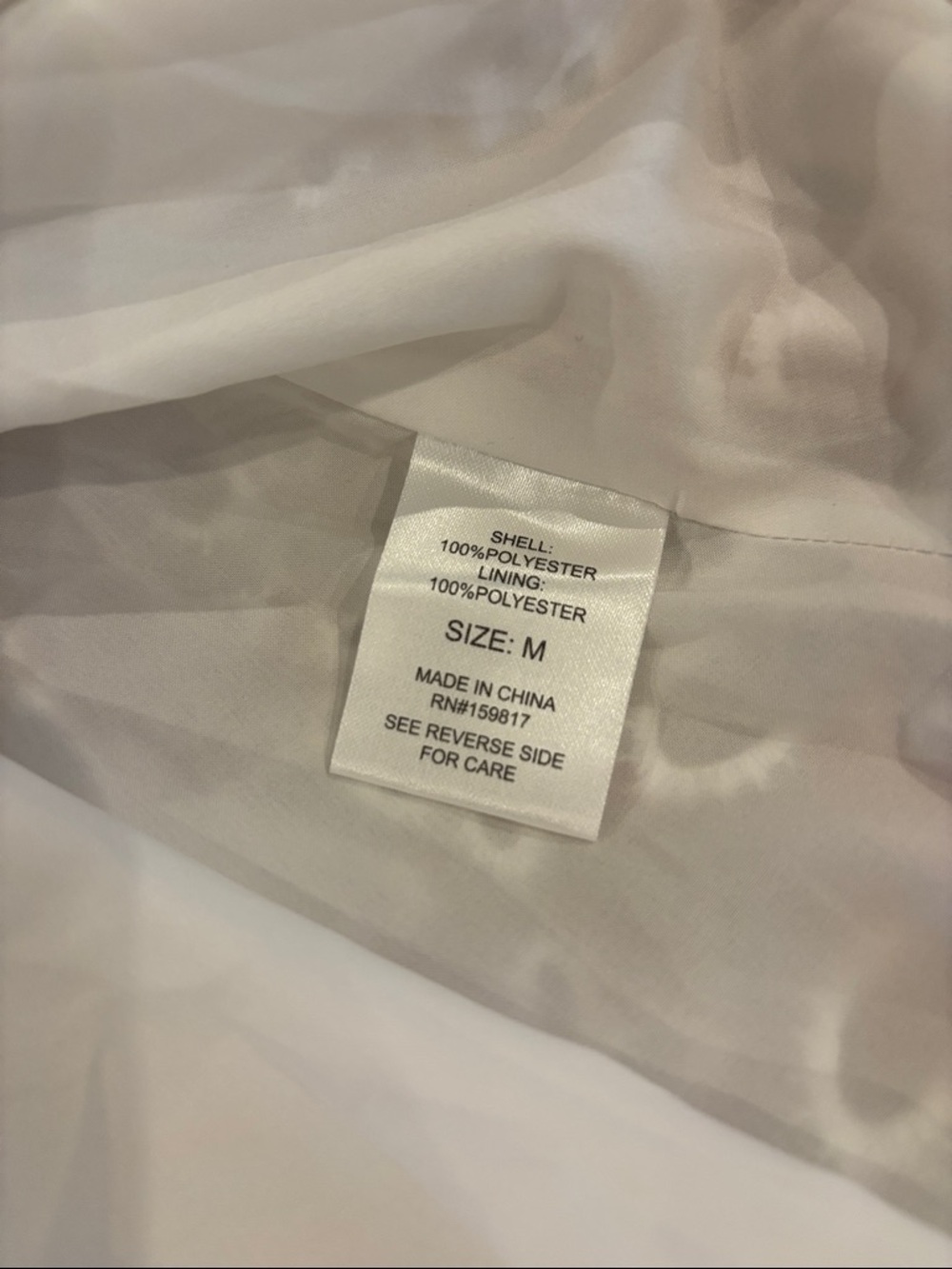 Altar'd State White Eyelet Mini Dress with Pastel Floral - Picture 7 of 9